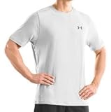 Men's TNP Shortsleeve T-Shirt Tops by Under Armour-X-Large-White/Metal/Graphite