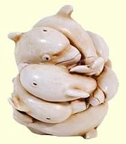 Harmony Kingdom Spin the Bottle Dolphin Box Figurine