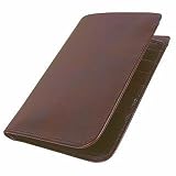 Rita Botta Dark Brown Genuine Leather Breast Card Holder Wallet