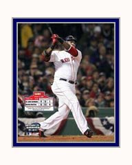 MLB Boston Red Sox David Ortiz 11-by-14-Inch Matted Photo