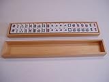 Wood Tiles Tray - Mah-Jong Accessories