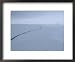 Aerial View of an Open Lead in the Frozen Southern Ocean Framed Art Poster Print by Maria Stenzel, 22x18