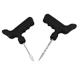 Auto Car Tubeless Tire Tyre Plugs Insert Spiral Tool Repair Kit Set by uxcell