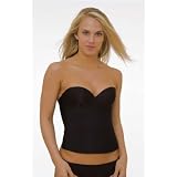 QT Strapless Convertible Bustier Bra (1100) 34B/Black