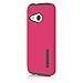 HTC One Remix Case, Incipio [Shock Absorbing] DualPro Case for HTC One Remix-Pink/Gray