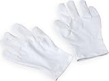 White Cotton Gloves Adult