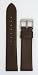 Men's Classic Glove Leather Watchband Brown 20mm Watch Band