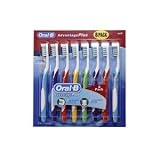 Oral B Advantage Plus Toothbrushes - 8 ct. (Medium)