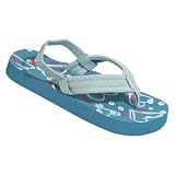 Kids Reef Ahi Sandals Aqua/Turquoise 2|3