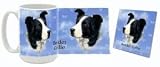 Border Collie Mug and Coaster Combo