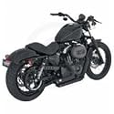 Vance and Hines Motorcycle Exhaust / Harley Davidson Sportster / 07-08 Sportster / Shortshots Staggered
