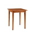Arts and Crafts Square Bistro Table - Cottage Oak