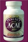 31eUEkOoHdL. SL160  100% PURE Perfect ACAI Berry, ACAI Capsules ~ 120 Caps!
