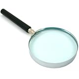 3x Magnifying Glass Stamp Coin Magnifier Lens Tool 3"
