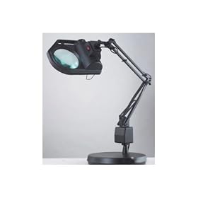 Electrix SLX Series Halogen Magnifying Desk Lamp