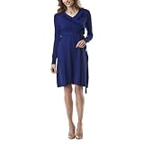 Merona® Maternity Ruffle Wrap Sweater Dress – Oxygen Blue