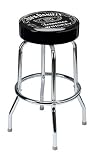 JACK DANIELS Chrome Bar Stool - New (Daniel's)