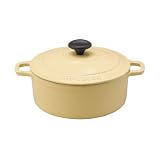 Chasseur Cast Iron 20cm, 2.5ltr Round Cream Casseroleby Chasseur