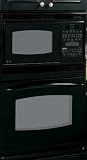 GE Profile PT970BMBB 30 Combination Wall Oven with 4.4 cu. ft. PreciseAir Convection Self Clean Oven, Hidden Bake Oven Interior, 1.6 cu. ft. Microwave, 1,000 Watts and 10 Power Levels: Black