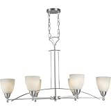Forte Lighting 2423-06-32 6 Light Indoor Oval Chandelier