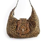 Fendi Borsa Leopard Hobo Handbag/Purse ~ 100% Authentic