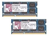 Kingston - Memory - 8 GB : 2 x 4 GB - SO DIMM 204-pin - DDR3 - 1066 MHz / PC3-8500 - unbuffered - non-ECC 8GB APPLE NB KIT Manufacturer Part Number KTA-MB1066K2/8G