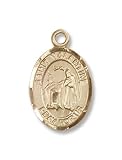 St. Valentine Of Rome Patron Saints Gold Filled St. Valentine of Rome Pendant Gold Filled Lite Curb Chain