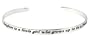 Sterling Silver "A Daughter Is A Little Girl Who Grows Up To Be A Friend" Cuff Bracelet