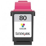 LEXMARK INT'L, INC. 12A1980 Ink, 275 Page-Yield, Tri-Color