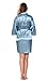 Rhinestone Mother of The Bride Robe for Women Women's Satin Kimonoe for Bridesmaid and Bride Wedding Party
