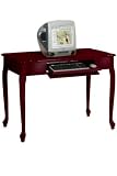 Traditional Small Desk With Keyboard Drawer