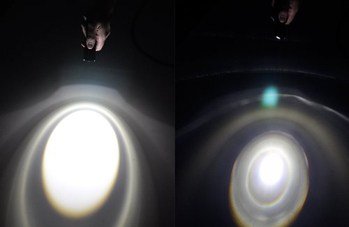 Shopinnov Mini Lampe torche LED CREE 360 lumens métallique