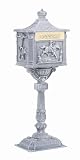 Amco Victorian Pedestal Locking Mailbox Bronze 31eUnDak64L. SL160 Amco Victorian Pedestal Locking Mailbox Bronze