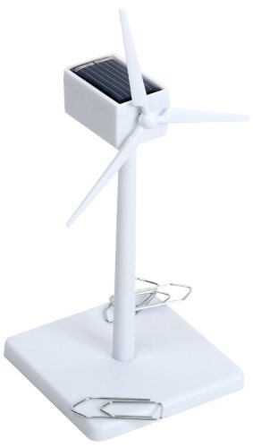 Miniature Solar-powered Wind Turbine - 6 Inches 