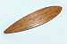 Bamboo pintail Deck Longboard Skateboard 44'' X 10''
