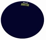 Escali Glass Precision Lithium Scale - Blue (Round)
