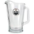Edmonton Oilers 60oz Glass Pitcher - Primary Logo NHL Hockey
