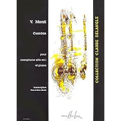 LEMOINE MONTI VITTORIO - CZARDAS - SAXOPHONE MIB, PIANO