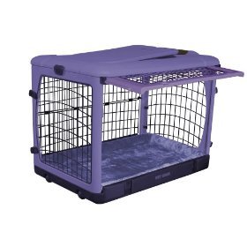 Pet Gear The Other Door Crate with Pad, Small Lavender