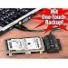 c-enter Festplatten-Adapter IDE/SATA auf USB2.0 mit OneTouch Backup