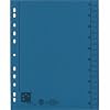 5 Star 914735 Trennbl�tter vollfarbig 30x24 cm, RC Karton 230 g/qm Inh.100, blau