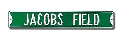 Authentic Street Signs Jacobs Field
