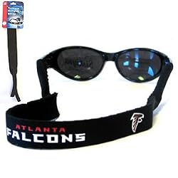 Atlanta Falcons Neoprene Sunglass Strap - NFL Football Fan Shop Sports Team Merchandise