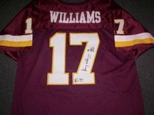 Doug Williams Washington Redskins NFL Autographed Authentic Maroon Jersey