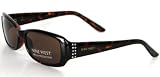 NW Women's Nine West Tortoise Rhinestones Sunglasses UV
