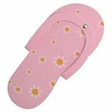 Debra Lynn Professional Daisy Pedicure Slippers Pink (Pack of 6)