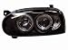 Raid Angel Eyes Scheinwerfer Set, passend f�r VW Golf 3 (alle), Ausf�hrung: Klarglas Schwarz.
