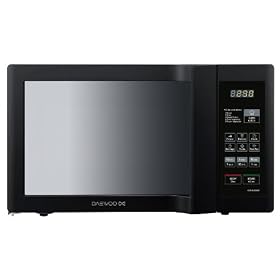 Daewoo KOR6L6BKM 20Lt 800w Digital Microwave,Mirror Glass,Black