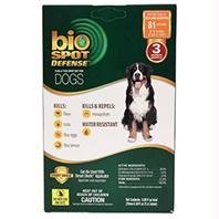 Farnam Pet-Bio Spot Defense Flea & Tick Spot On For Dogs- 3 Month Refill Over 80 Pounds Farnam Pet-Bio Spot Defense Flea & Tick Spot On For Dogs- 3 Month Refill Over 80 Pounds