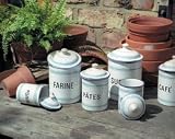 Set of 6 Storage Jars